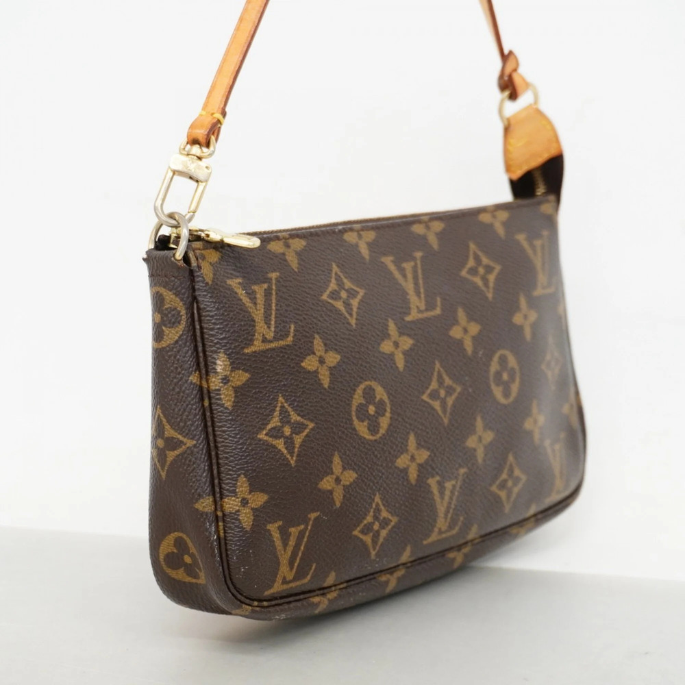 LOUIS VUITTON Brown Monogram Pochette Pouch - Picture 2 of 12